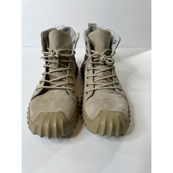 Casual Leather Boots Handmade Designer High Top Size 42 (9)new - Picture 3 of 14